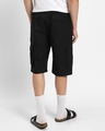 Shop Men's Black Cargo Shorts-Full