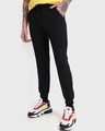 Shop Men's Black Joggers-Front