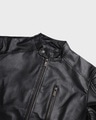 Shop Men's Black PU Jacket