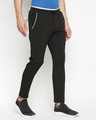 Shop Men's Black Solid Regular Fit Track Pants-Design