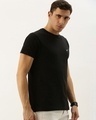 Shop Men's Black Solid T-shirt-Design