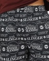 Shop Men's Black Spiderman All Over Printed Boxers