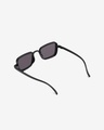 Shop Men's Black Square Polarised Lens Sunglasses-Design