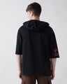 Shop Men's Black Squid Game Graphic Printed Oversized Hoodie T-shirt-Design