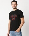 Shop Men's Black Squid Game Printed T-shirt-Full