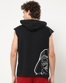 Shop Men's Black Star Wars Oversized Hoodie Vest-Design