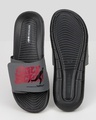 Shop Men's Black Still Kickin Printed Velcro Sliders