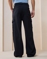 Shop Men's Black Baggy Straight Fit Jeans-Design