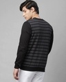 Shop Men's Black Striped Jacket-Full