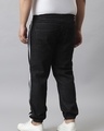 Shop Men's Black Striped Plus Size Jeans-Full