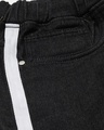 Shop Men's Black Striped Plus Size Jeans