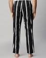 Shop Men's Black & White Striped Pyjamas-Design
