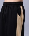 Shop Men's Black Striped Relaxed Fit Track Pants