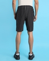Shop Men's Black Striped Slim Fit Shorts-Design