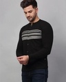 Shop Men's Black Striped Slim Fit Shirt-Design