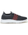 Shop Men's Black Striped Sports Shoes-Design