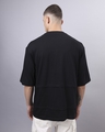Shop Men's Black Super Loose Fit T-shirt-Design