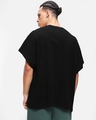 Shop Men's Black Super Loose Fit Vest-Design
