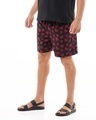 Shop Men's Black Superman All Over Printed Boxers-Design