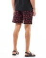 Shop Men's Black Superman All Over Printed Boxers-Full