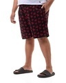 Shop Men's Black Superman All Over Printed Plus Size Boxers-Design