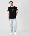 Shop Men's Black Superman Torn (SML) Graphic Printed T-shirt-Design