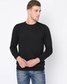 Shop Men's Black Sweatshirt-Front