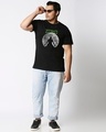 Shop Men's Black Swordsman Graphic Printed Plus Size T-shirt-Design