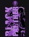 Shop Men's Black T'Challa Graphic Printed Oversized T-shirt