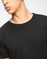 Shop Pack of 3 Men's Black T-shirt