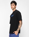 Shop Men's Black Team Bugs Graphic Printed Oversized T-shirt