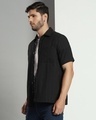 Shop Men's Black Textured Shirt-Design