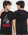 Shop Men's Black The Bat Cycle T-shirt-Front