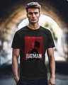 Shop Men's Black The Batman Printed T-shirt-Front