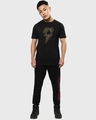 Shop Men's Black The Black Adam Graphic Printed T-shirt-Full