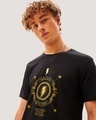 Shop Men's Black The Champion Graphic Printed T-shirt