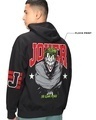 Shop Men's Black The Clown Prince Graphic Printed Oversized Hoodies-Full