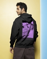 Shop Men's Black The Ghost Graphic Printed Hoodie-Front