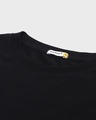 Shop Men's Black The Panda Way Graphic Printed Oversized T-shirt