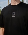 Shop Men's Black The View Graphic Printed Oversized T-shirt