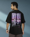 Shop Men's Black The View Graphic Printed Oversized T-shirt-Front