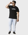 Shop Men's Black This Is The Way Graphic Printed Oversized Plus Size T-shirt-Full