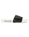 Shop Men's Black Tie & Dye Adjustable Strap Sliders-Full