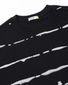 Shop Men's Black Tie & Dye Oversized T-shirt