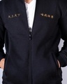 Shop Men's Black Tokyo Manji Anime Typography Relaxed Fit Jacket