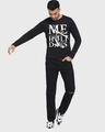 Shop Men's Black Running Towards Holidays Typography T-shirt-Design