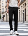 Shop Men's Black Trousers-Front