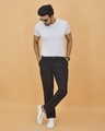 Shop Men's Black Trousers-Design