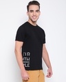 Shop Men's Black Typography T-shirt-Design