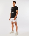 Shop Men's Black Typography Printed T-shirt-Full